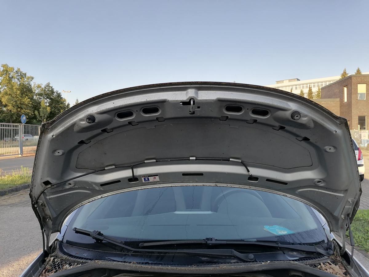 Peugeot 207 original Motorhaube EZR Aluminium Grau Bj.2007
